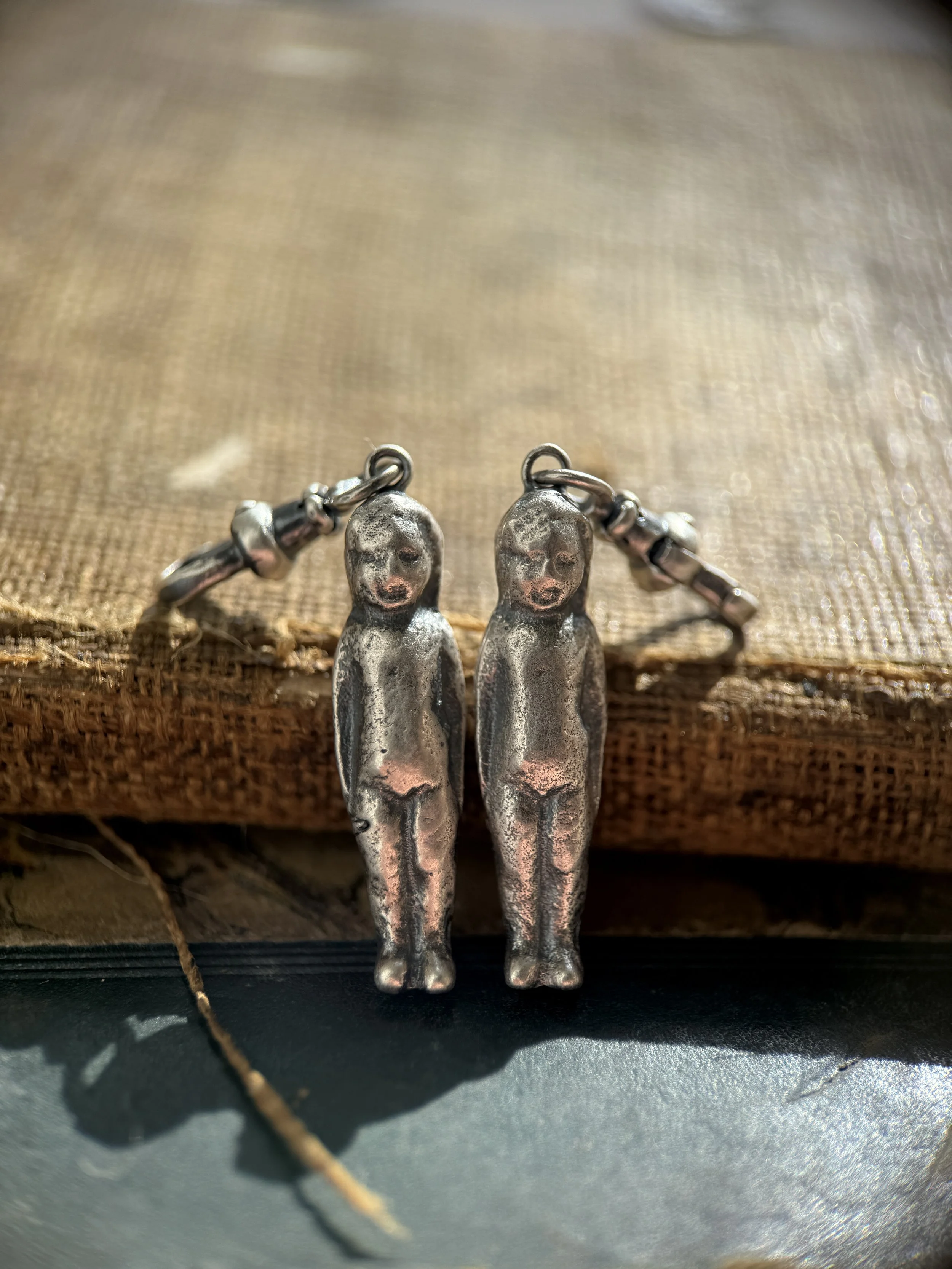 Puddling Doll Charm in Sterling Silver