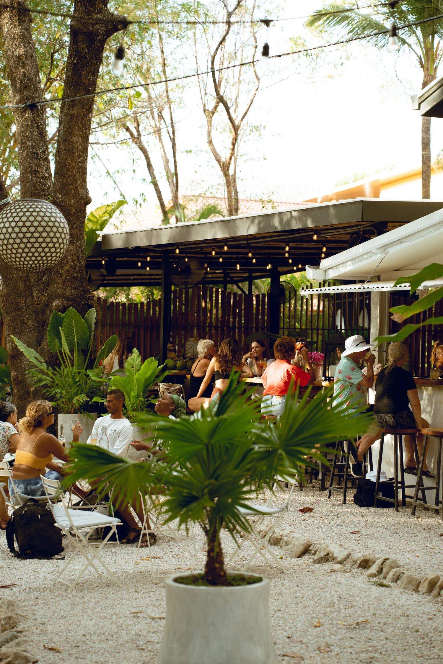 The garden restaurant