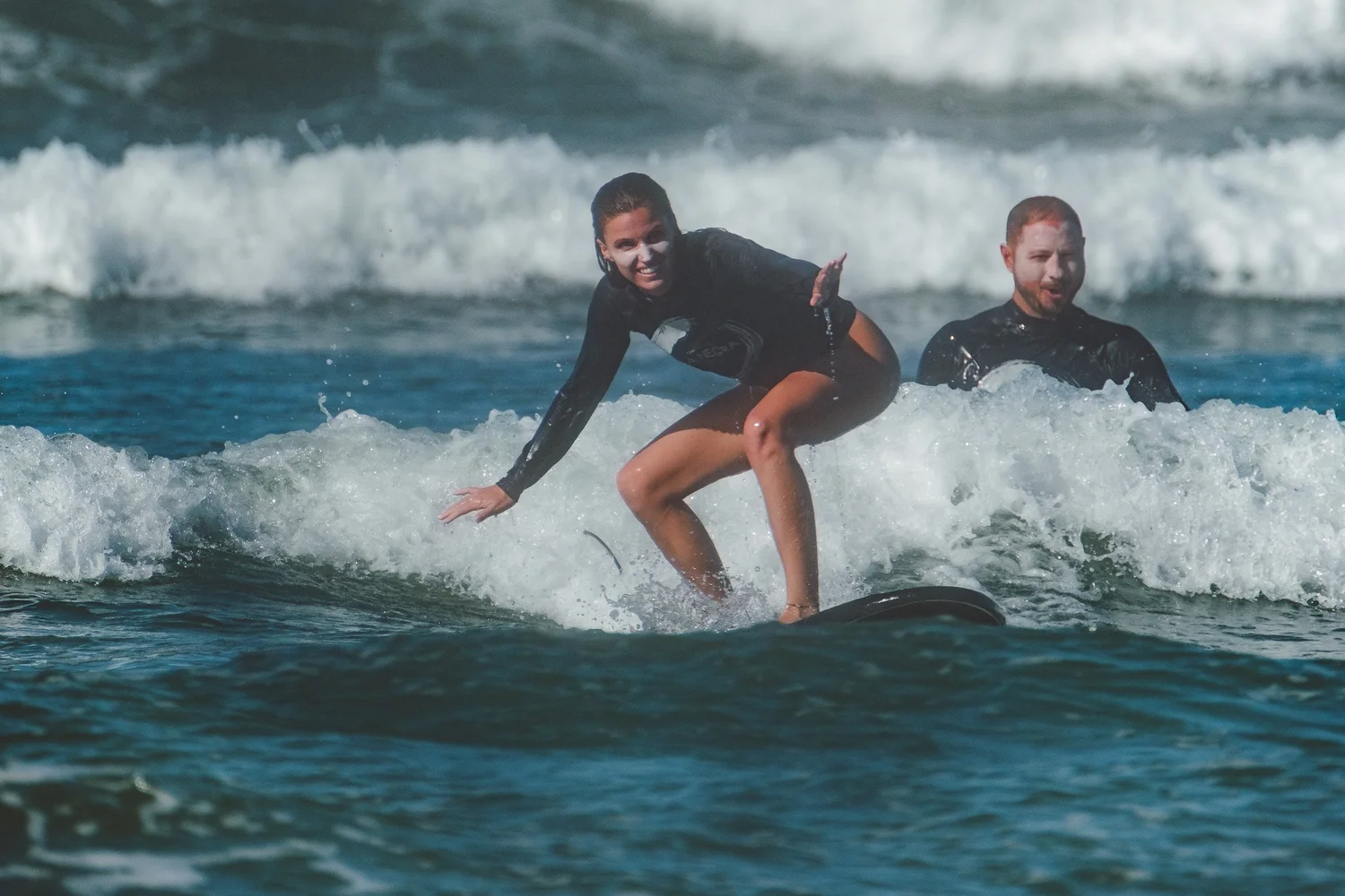 Riding a green wave