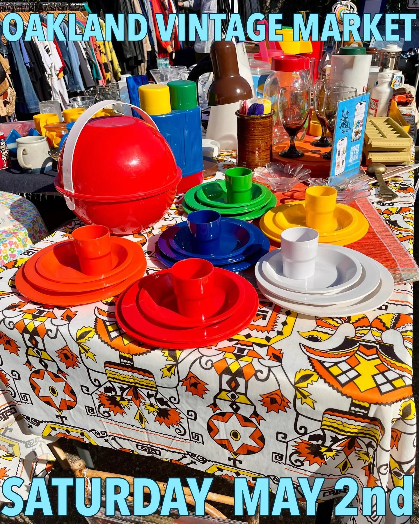 Oakland Vintage Market is THIS SATURDAY, May 2nd - 222 Jefferson St., Oakland, CA. 10AM - 3PM. FREE ADMISSION. @narrativeoakland @oaklandvintagemarket