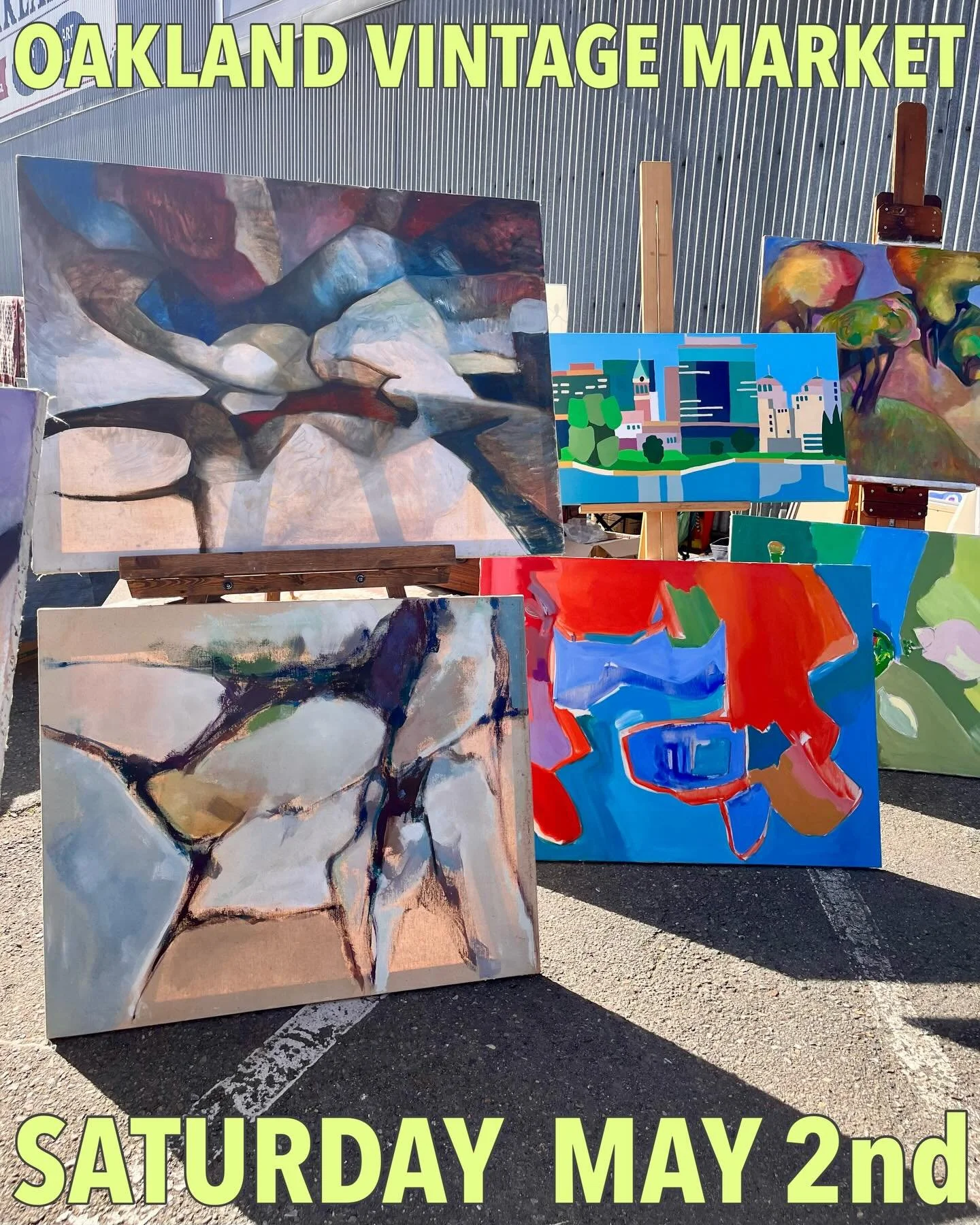 Oakland Vintage Market is TOMORROW! Saturday, May 2nd - 222 Jefferson St., Oakland, CA. 10AM - 3PM. FREE ADMISSION. @narrativeoakland @oaklandvintagemarket