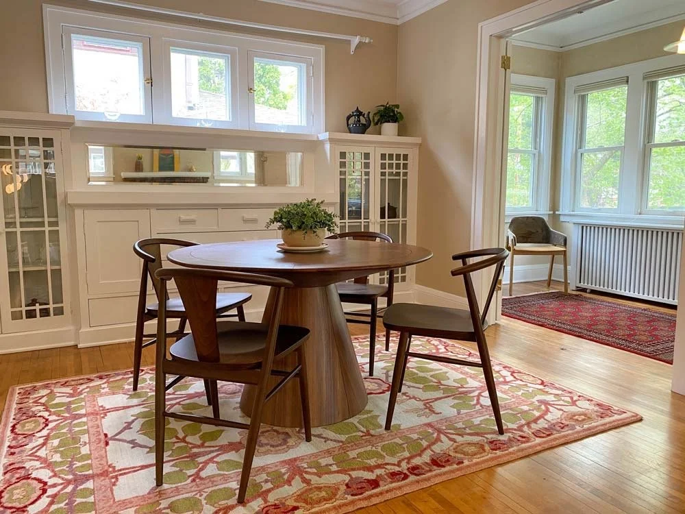 AFTER: fully staged dining room in Minneapolis, MN