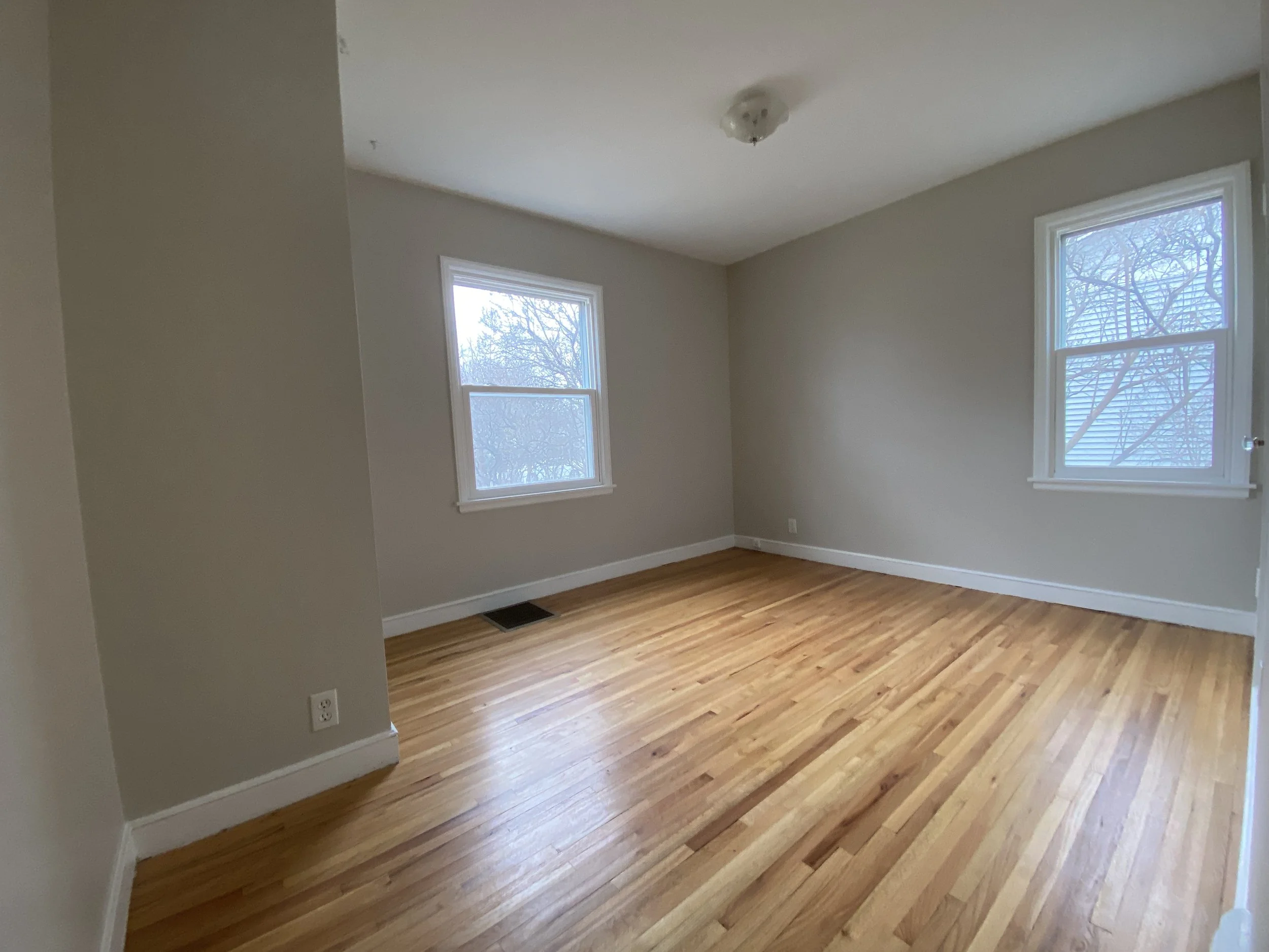 BEFORE: vacant bedroom in Saint Louis Park, MN