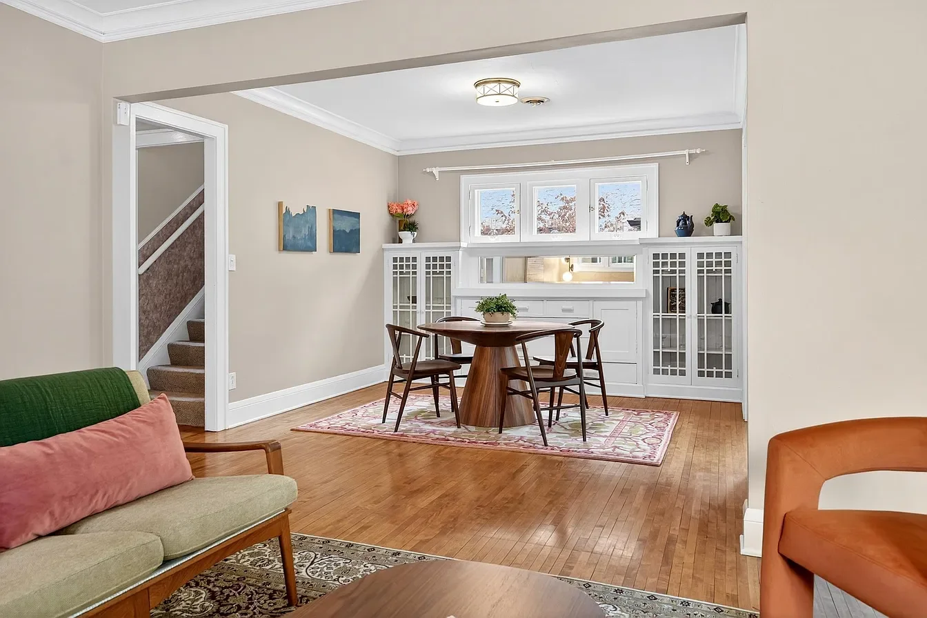 Fully staged dining room in Minneapolis, MN