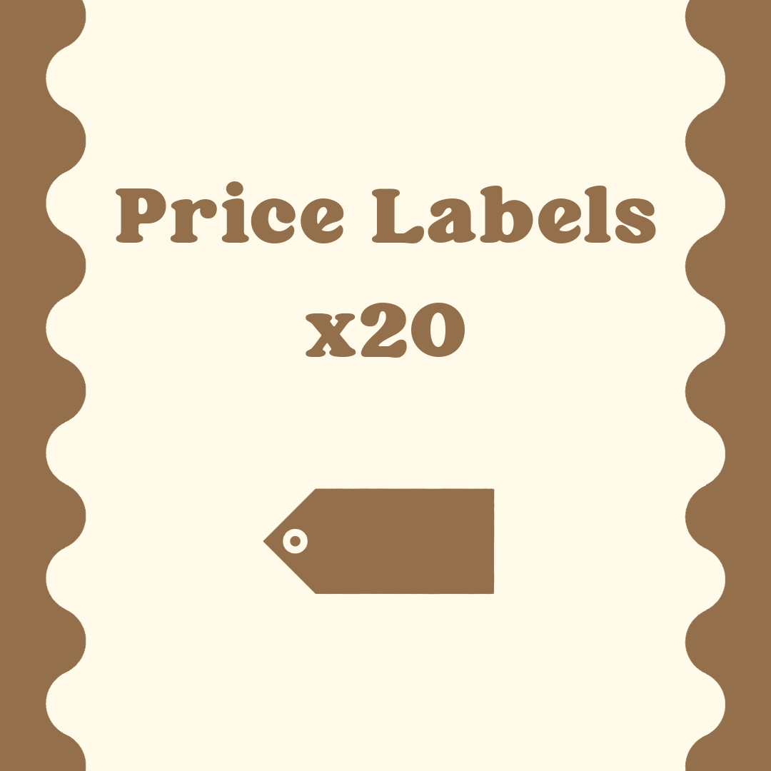 Price Labels x20