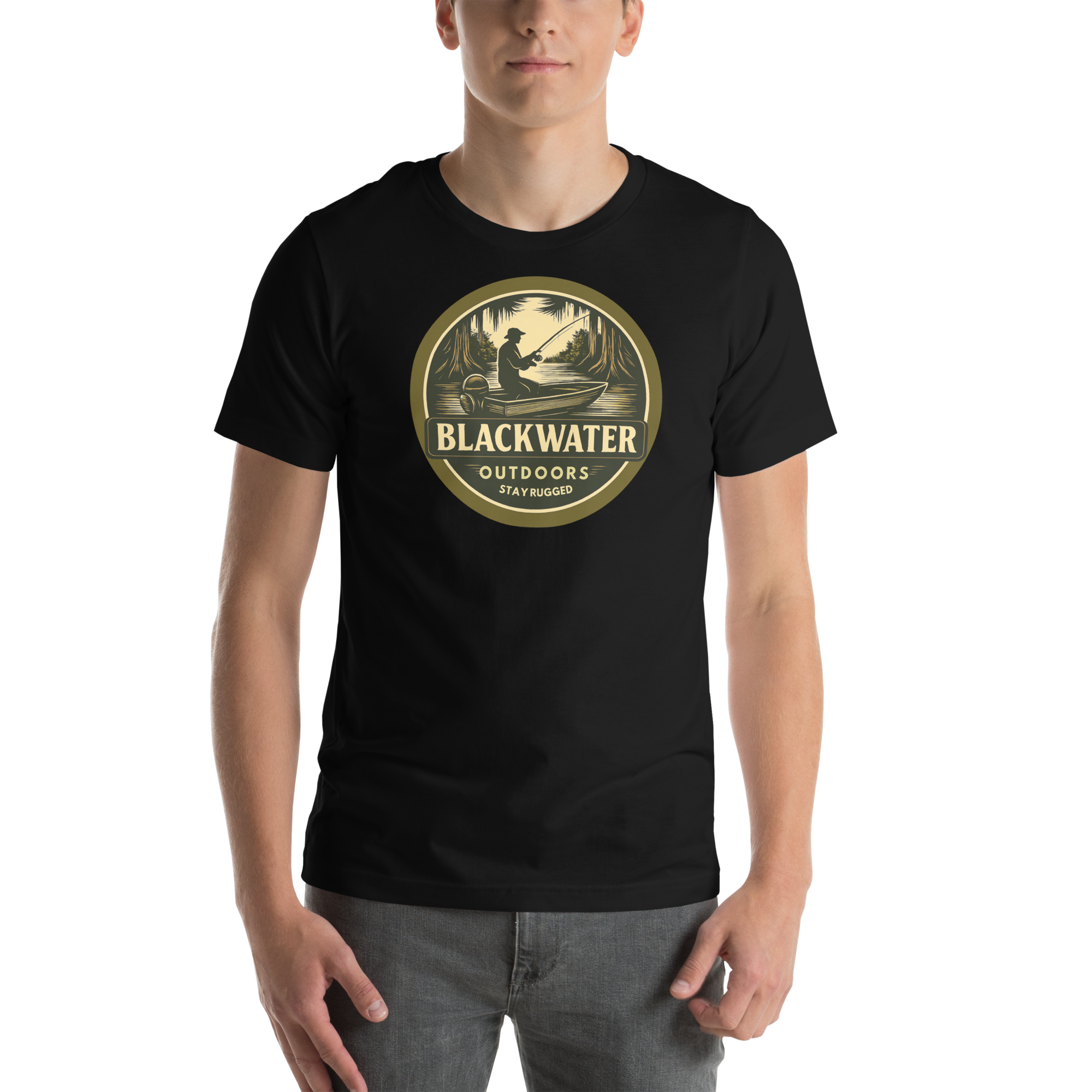 THE BLACKWATER ANGLER'S GRAPHIC TEE