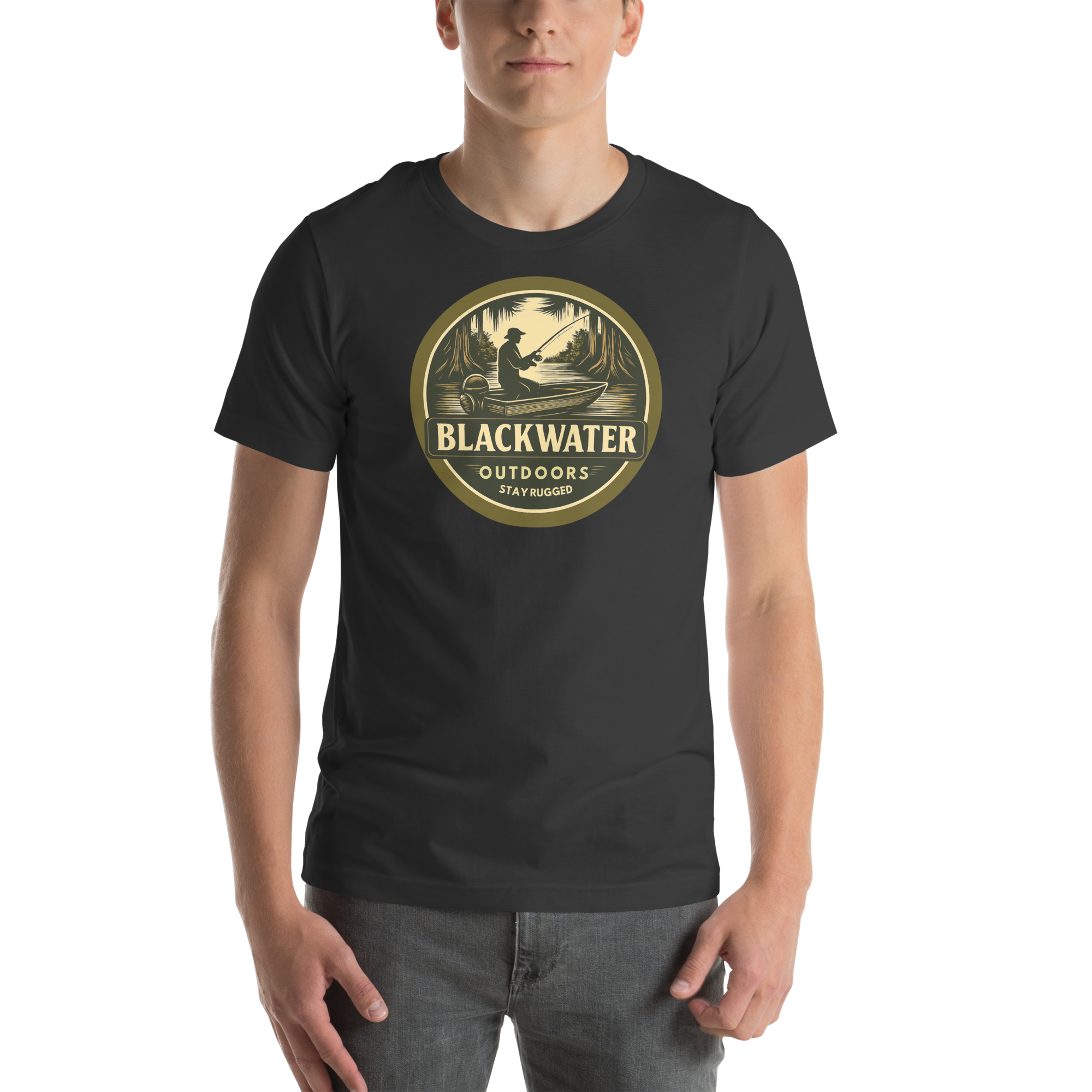 THE BLACKWATER ANGLER'S GRAPHIC TEE