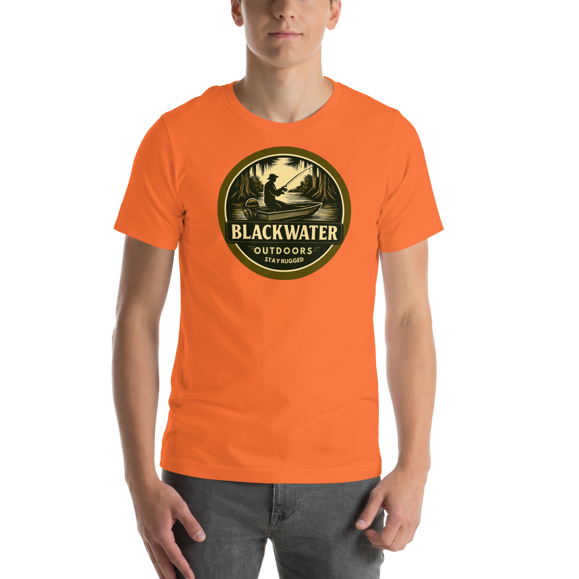 THE BLACKWATER ANGLER'S GRAPHIC TEE