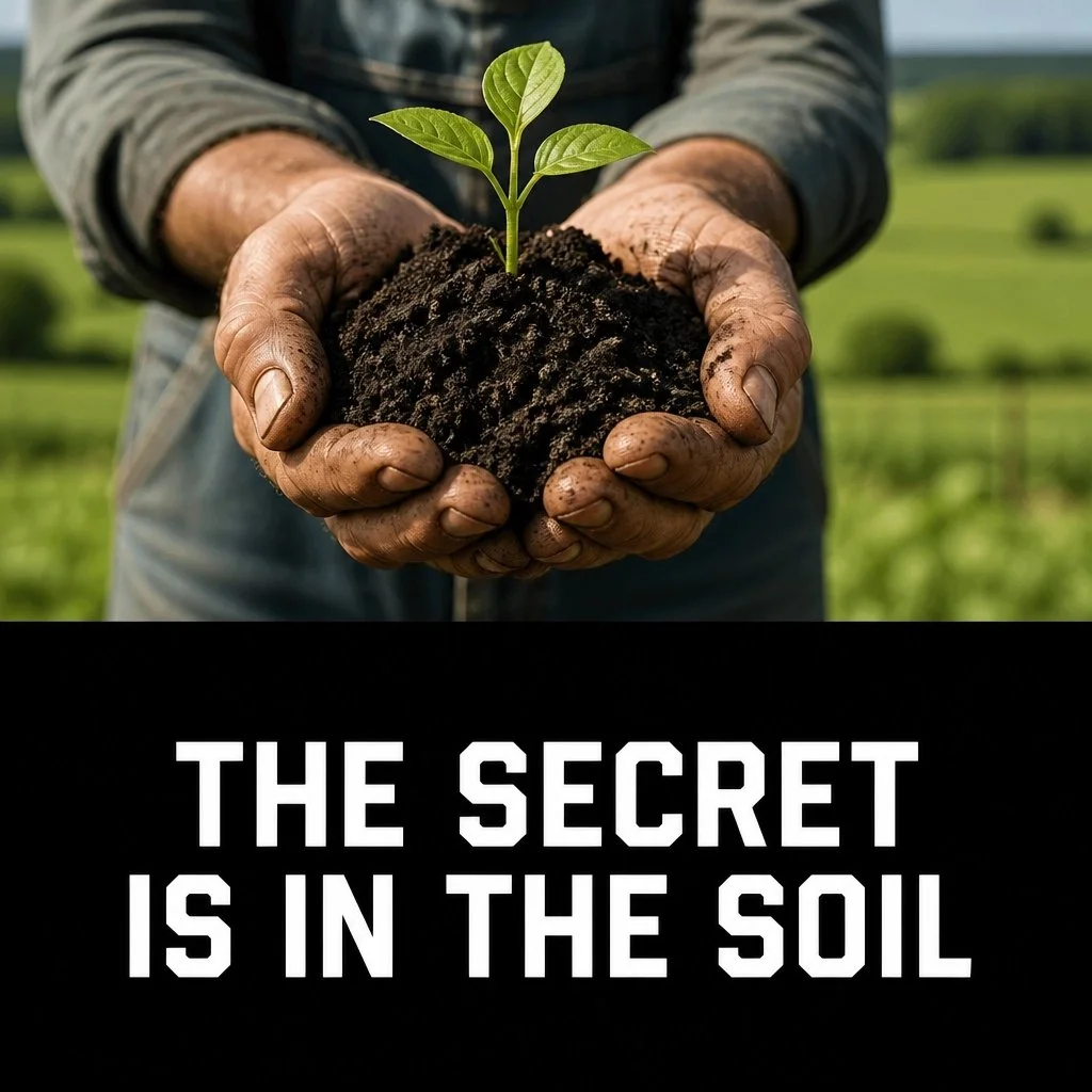 The secret is in the soil...

For a long time, "Organic" was the gold standard. But here&rsquo;s the truth: Organic is just the starting line. It tells you what&rsquo;s NOT in your food, but it doesn't always tell you what IS in it.

That&r