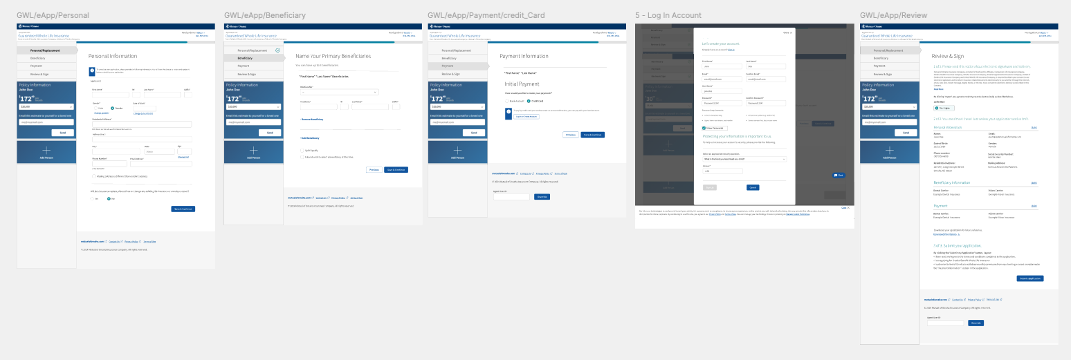 old eapp screens for desktop