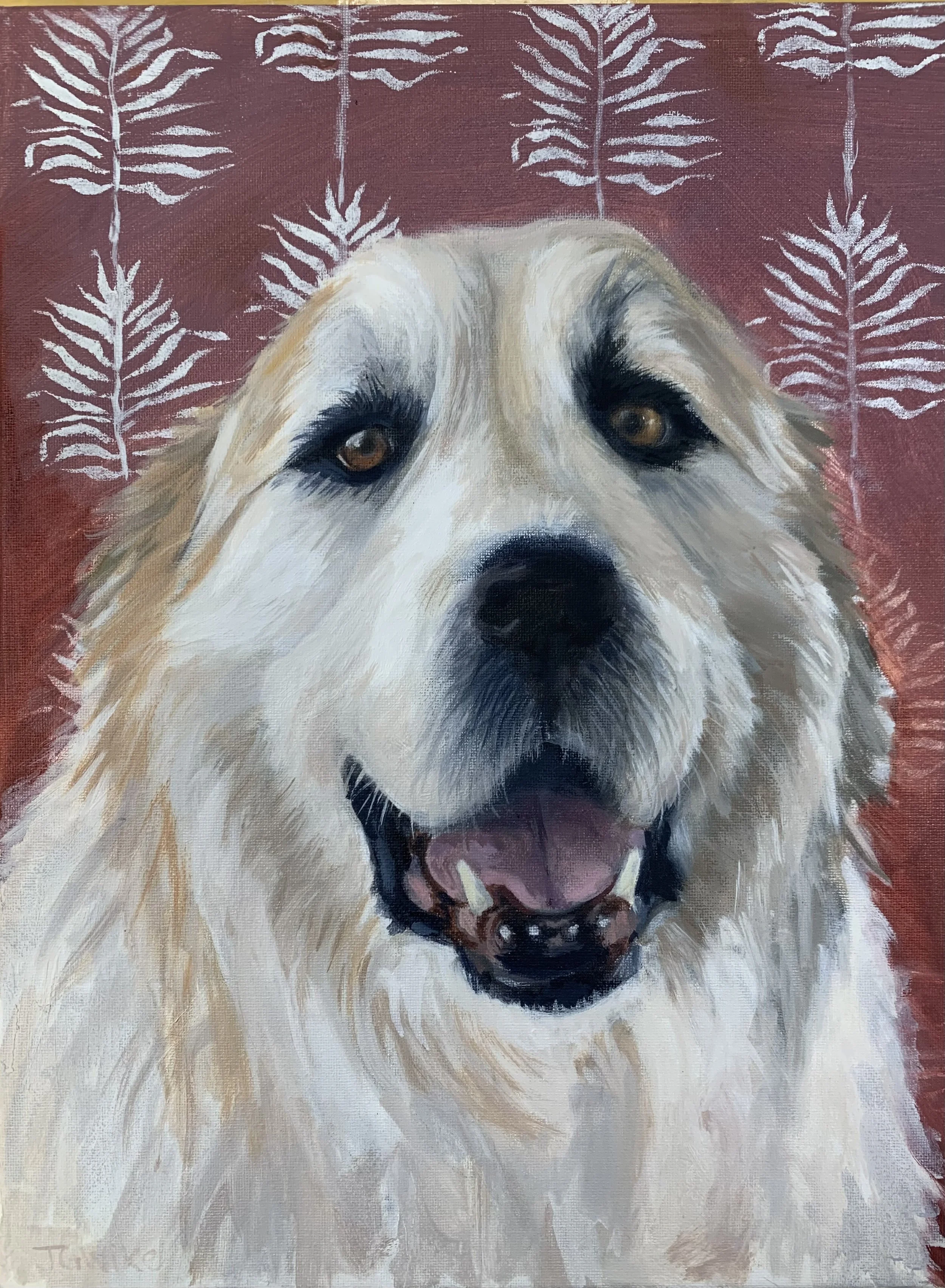 "George" oil on canvas