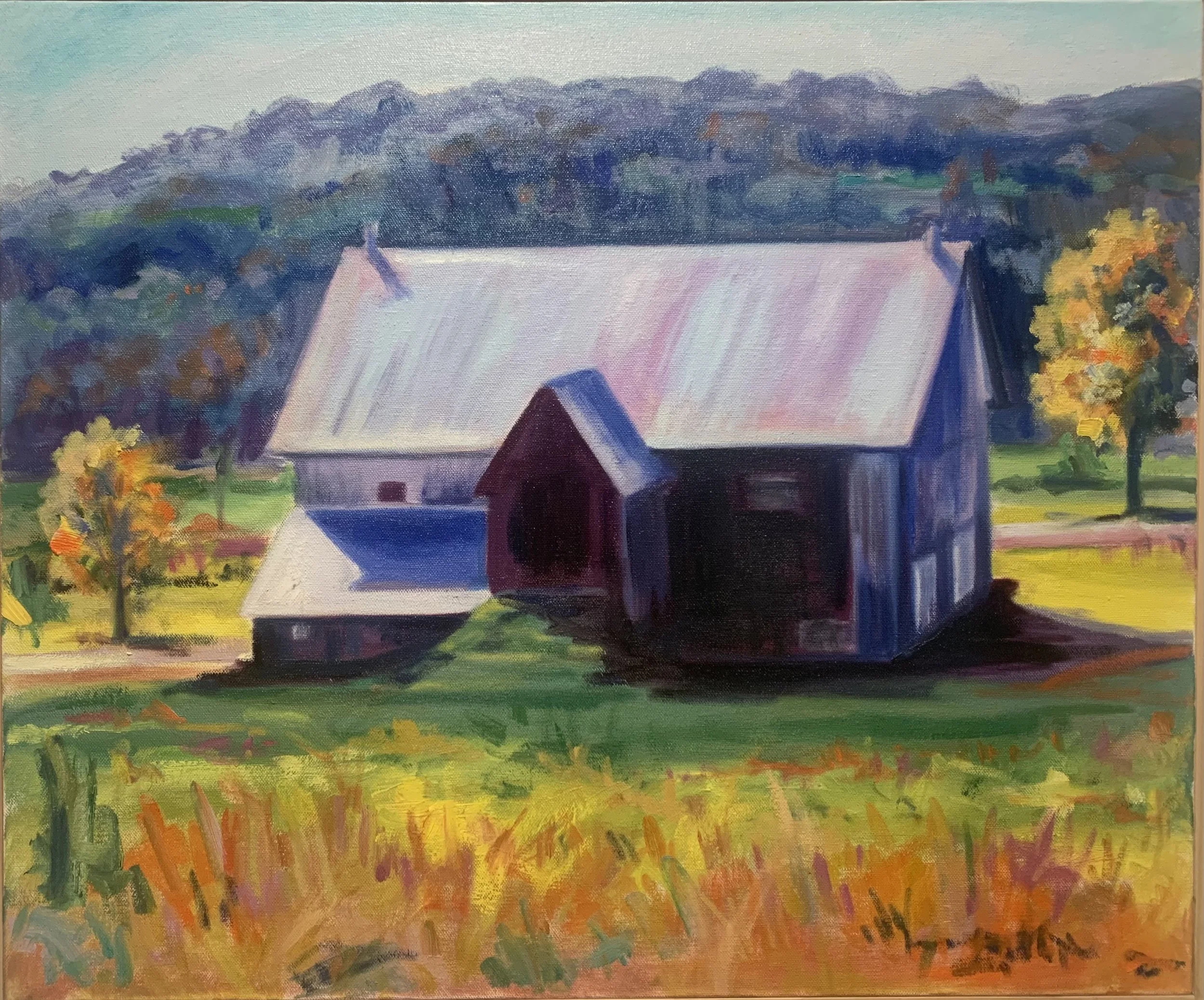 "Upstate Barn" oil on canvas