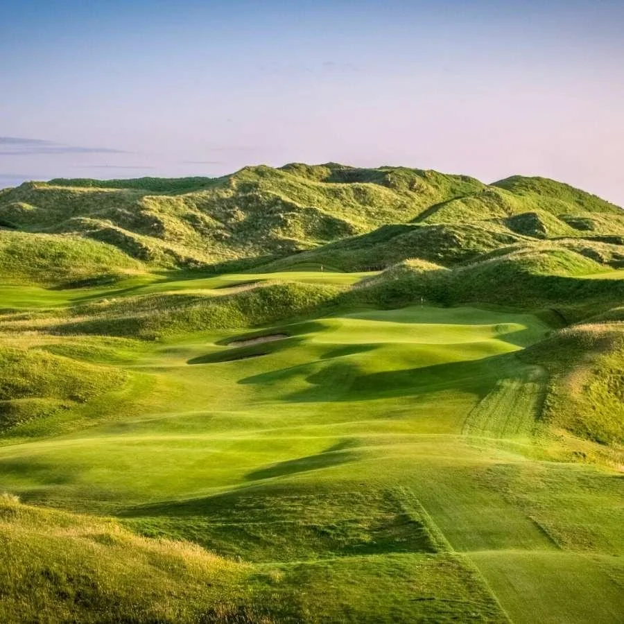 Dramatic links terrain at Lahinch Golf Club on Ireland’s west coast