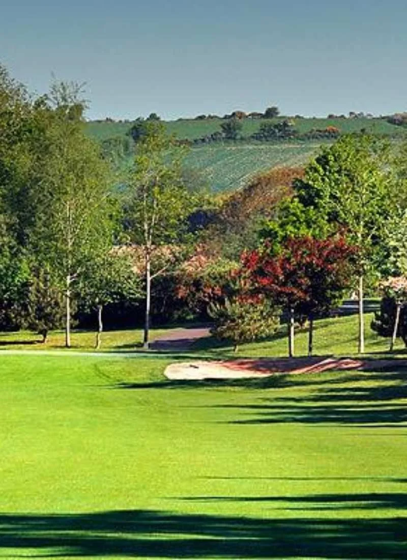Rolling fairways at Kinsale Golf Club near the Old Head coastline
