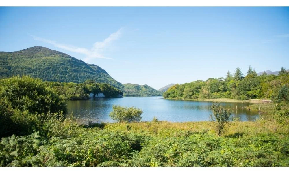 Lakes of Killarney and surrounding mountains in Killarney National Park