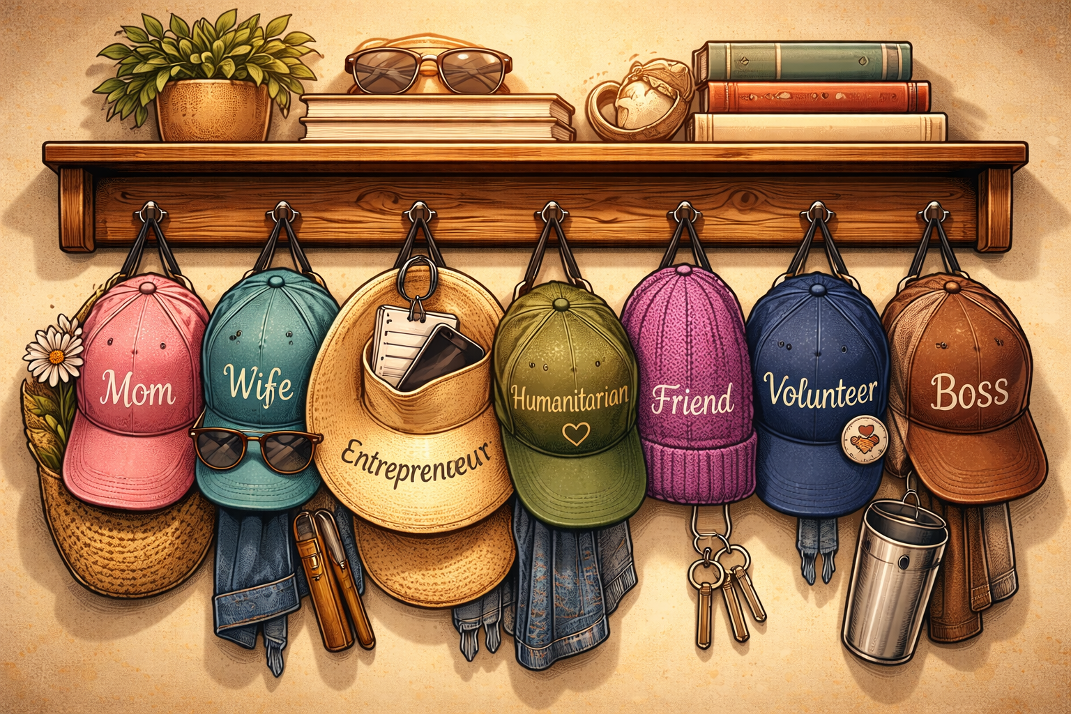 Does Your Hat Rack Look Like Mine?