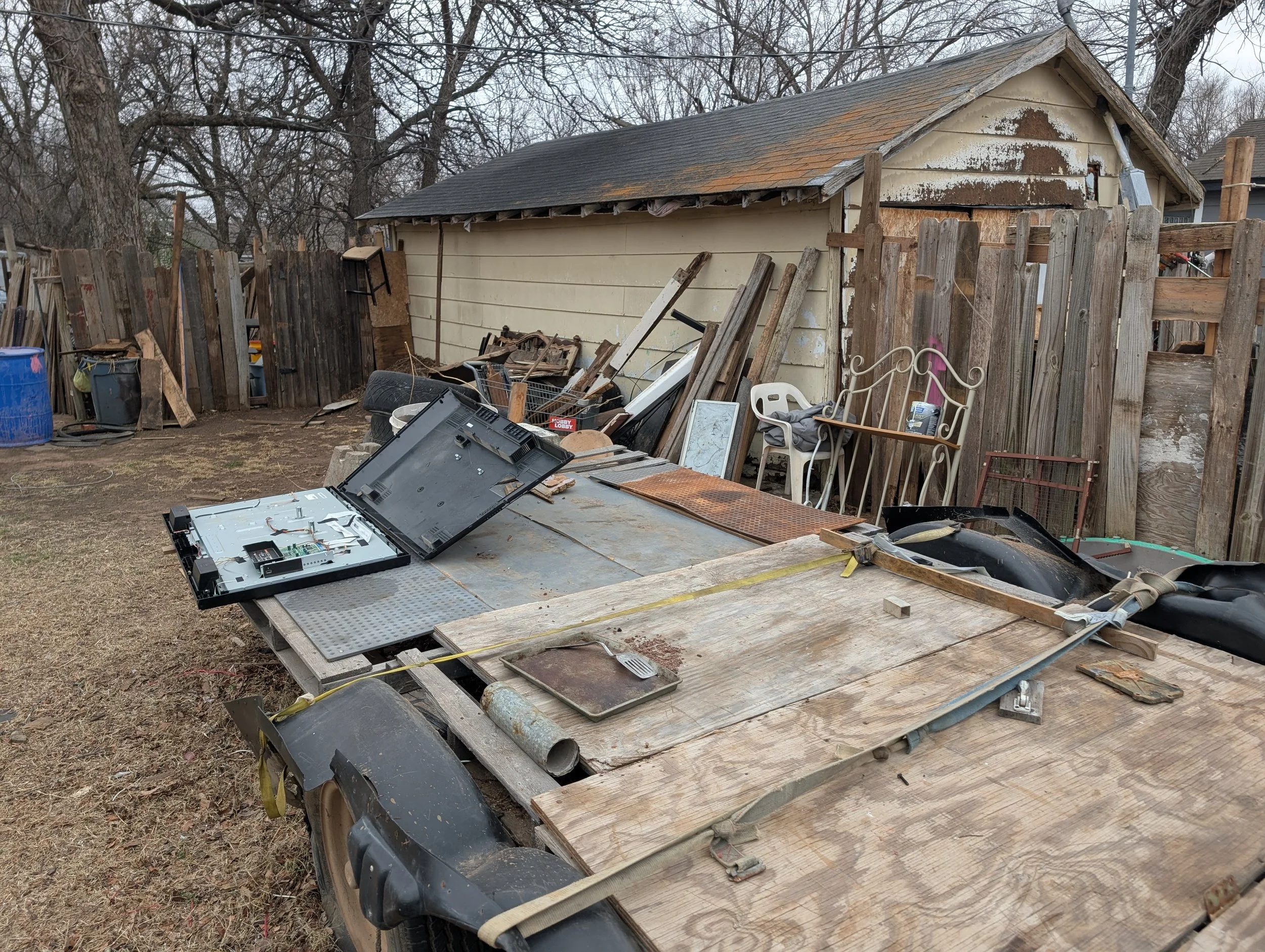 Rubbish Clean Up - Outside Property Services