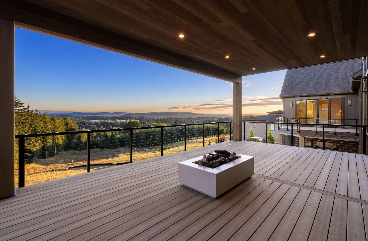 It&rsquo;s about time to start dreaming about sunsets on the back deck again. 

We might be a couple months out, but it&rsquo;s getting closer! 

We love the views from this custom home we built in Fern Prarie!