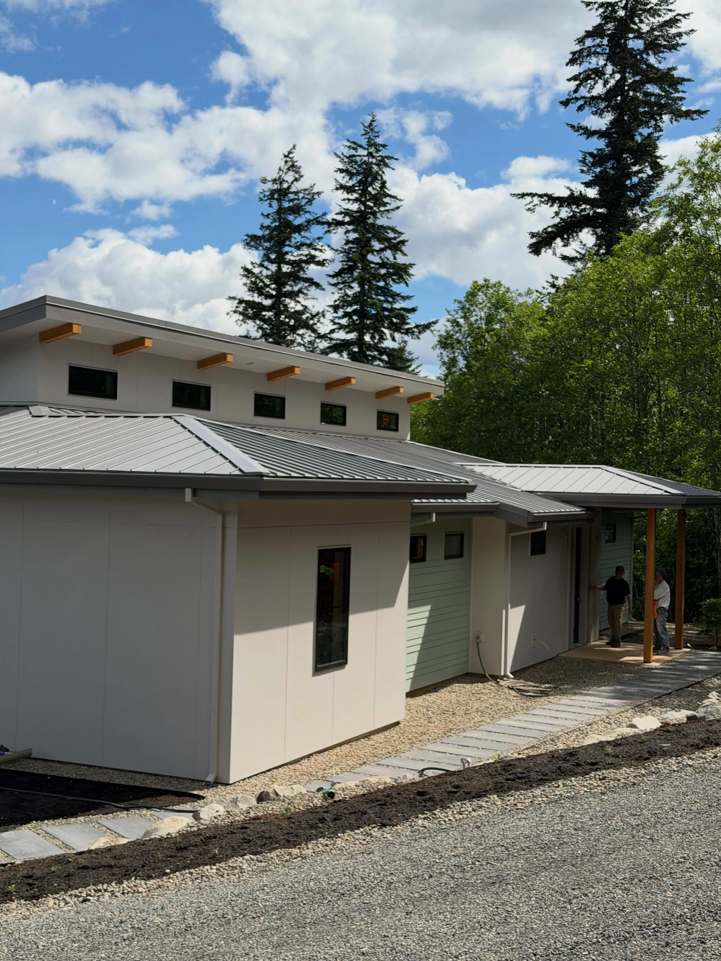 We are into exterior punch out and touchups on this custom build. 
With 2,100 square feet of carefully planned living space, it will be perfectly suited for our client who has been planning and dreaming of this home for over a decade. 

We are into s