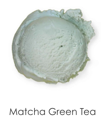 A Zen-inspiring treat of sweet cream infused with green tea extracts.