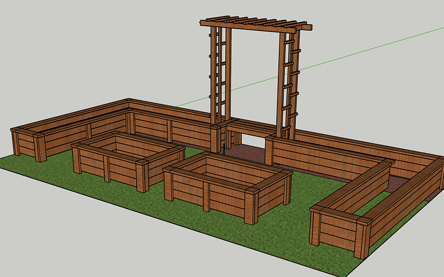 3D Garden Design