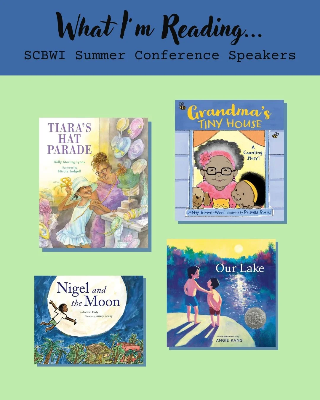 It was an incredible weekend at the SCBWI Summer Virtual Conference 2026! I learned so much from all the amazing authors in their breakout sessions and I'm feeling recharged and inspired by them and their wonderful work!
@scbwi