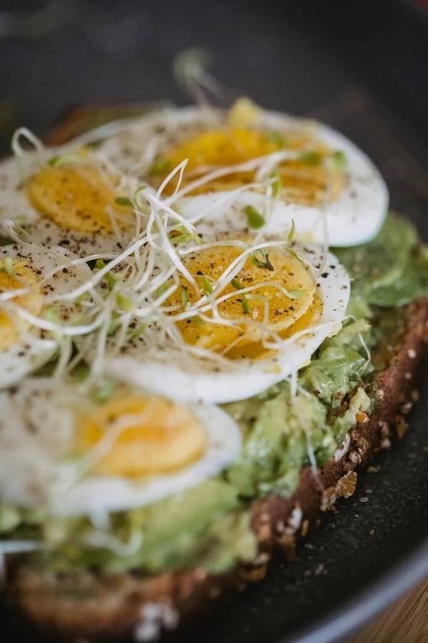 Avocado, Egg &amp; Microgreen Picnic Sandwich