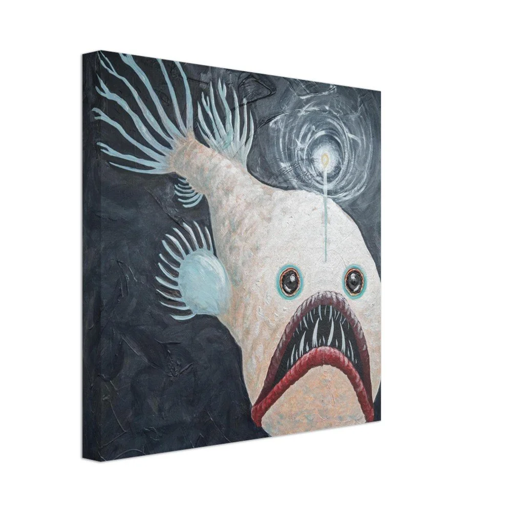 Series B - Angler Fish - Canvas Print