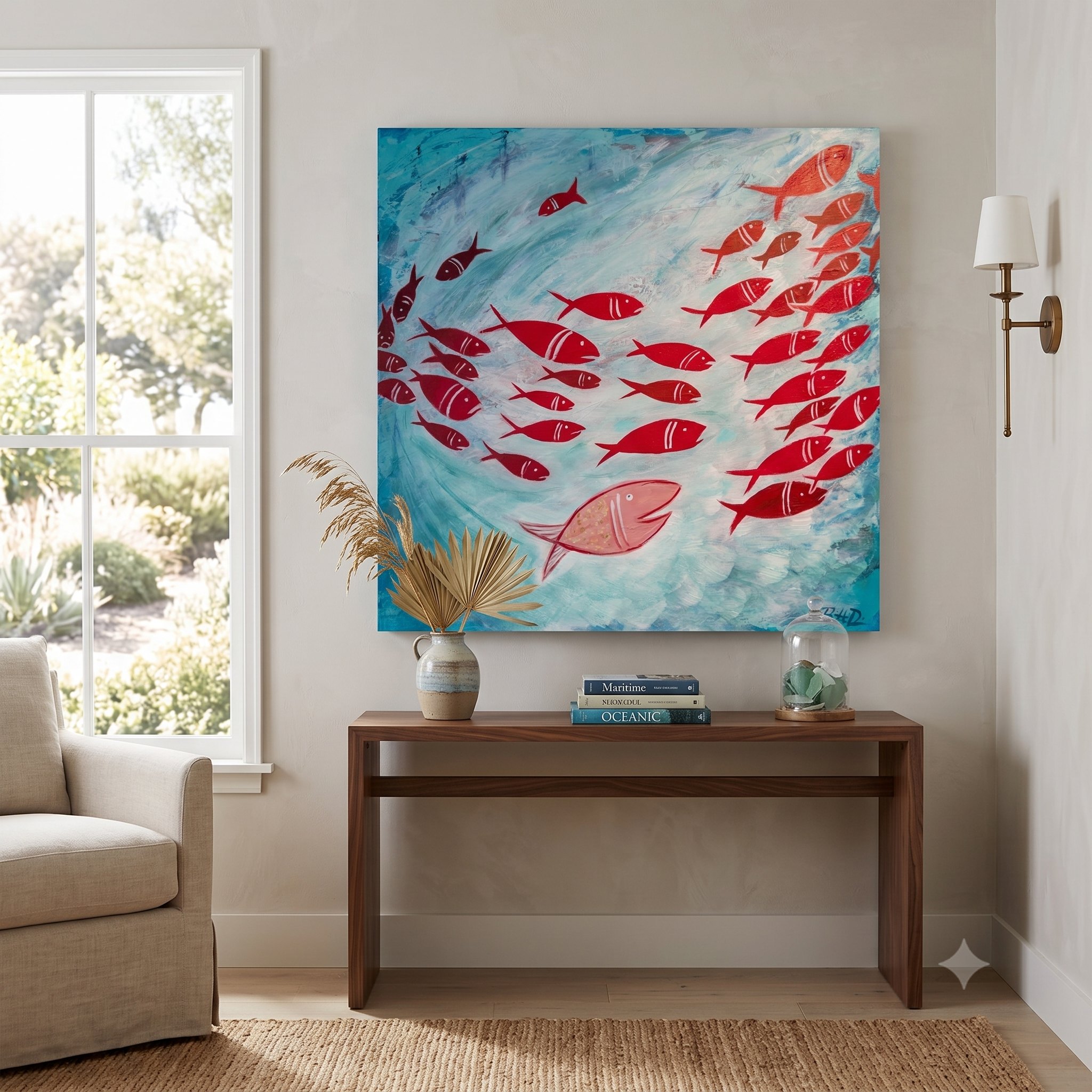red fish painting_in living room_brittanidinsmore.png