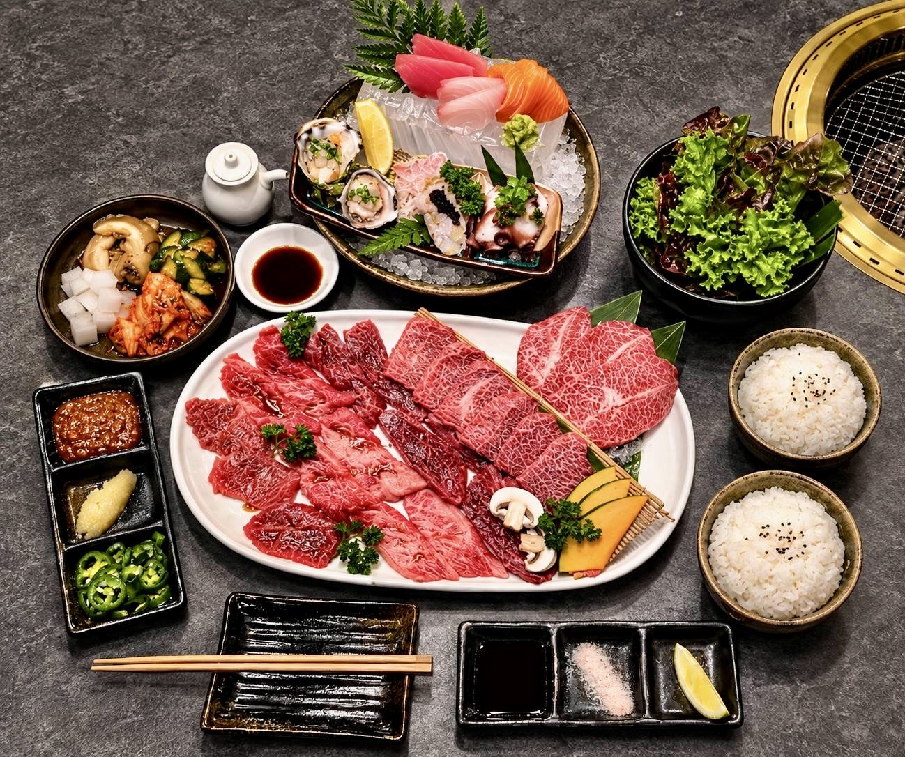 New Tajima Surf &amp; Turf Premium Set :