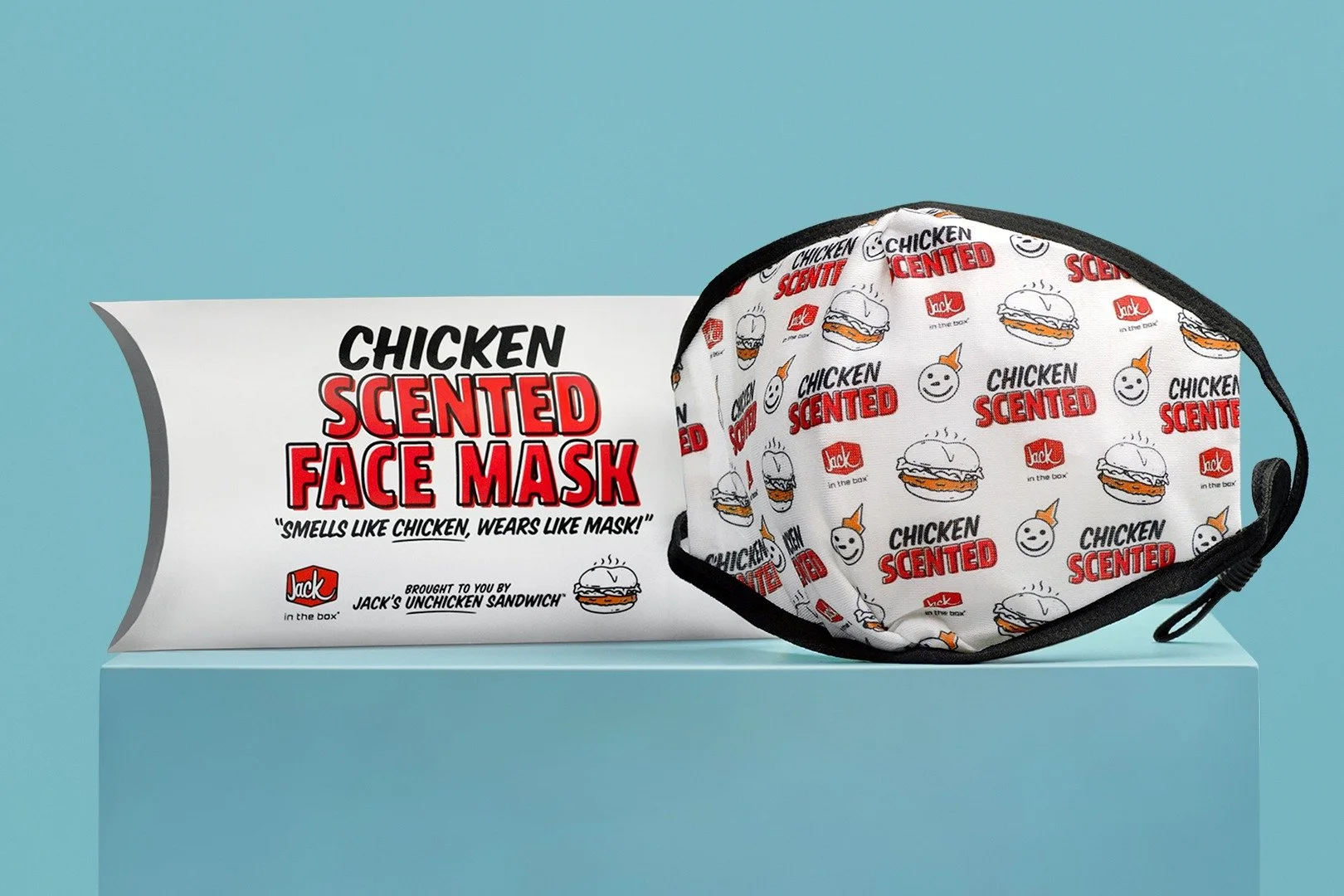 Jack in the Box | Chicken Scented Face Mask