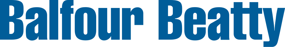 Text reads 'Baltour Beatty' in bold blue font on a white background.
