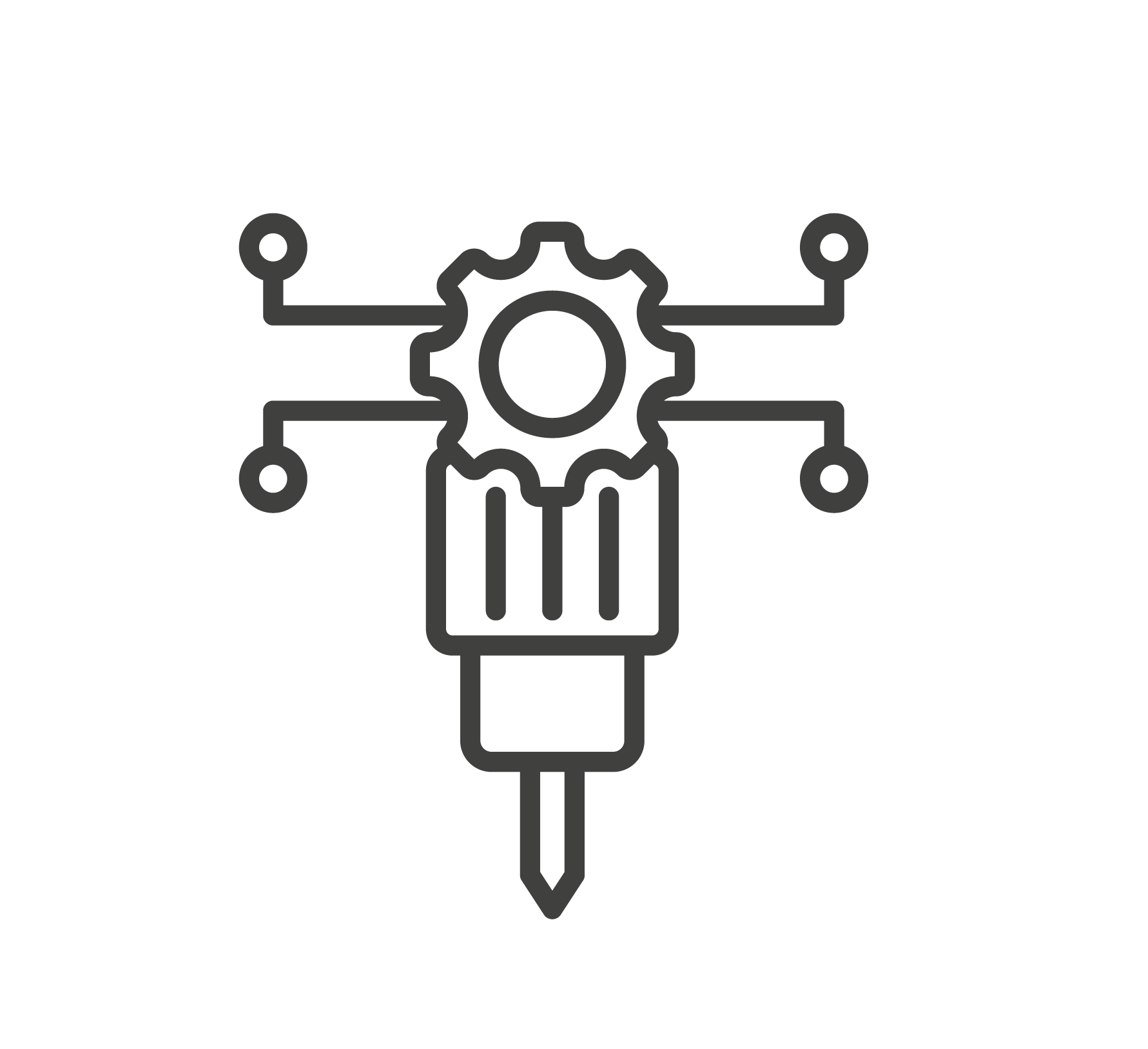 Laser Cutting Icon