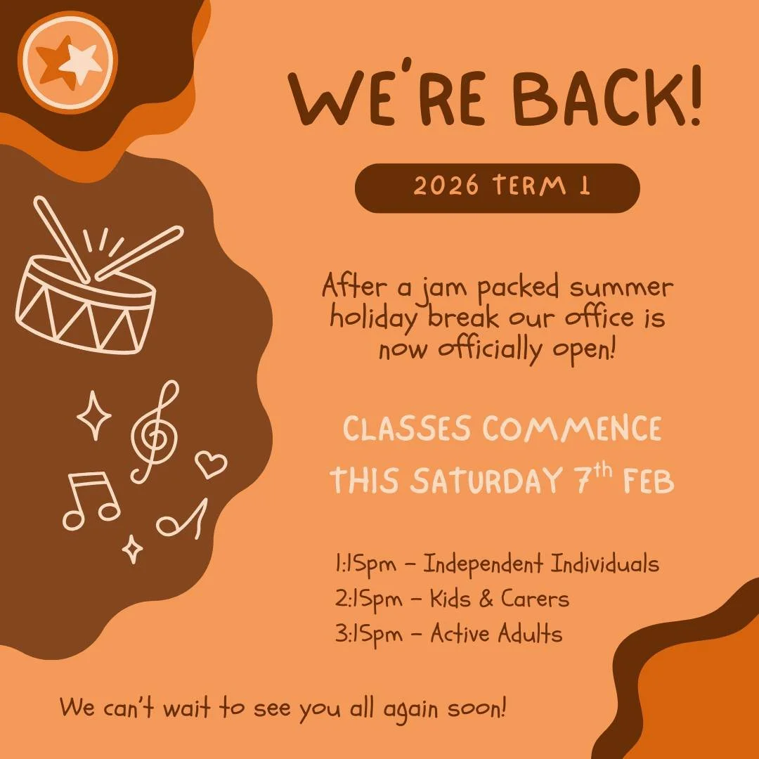 Email or message us to confirm your enrolment today!