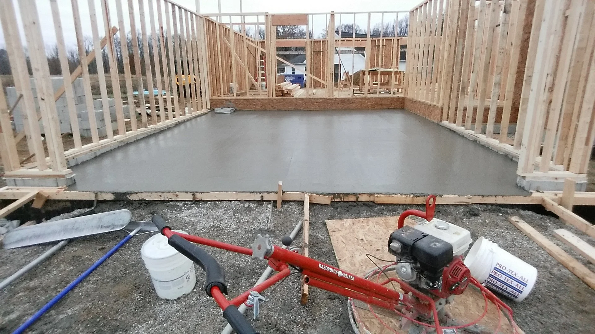 Building Concrete Estimating Bid Spreadsheet