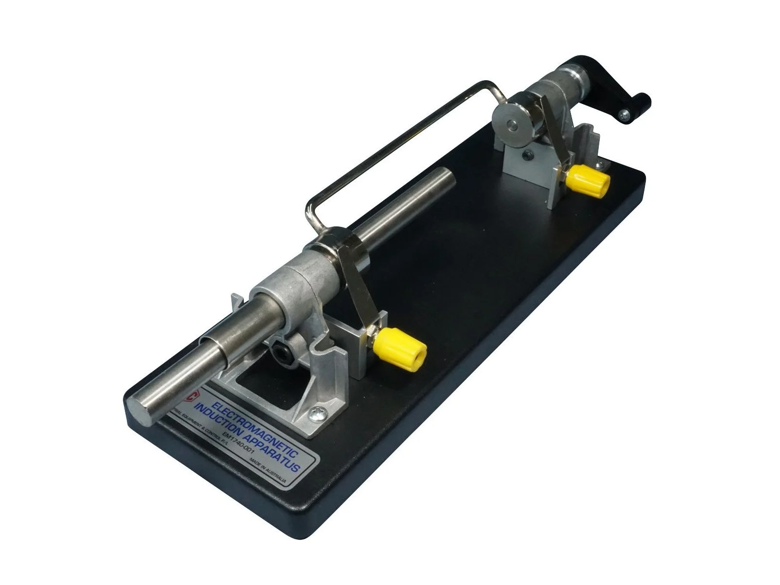 ELECTROMAGNETIC INDUCTION APPARATUS COMPLETE WITH MAGNET