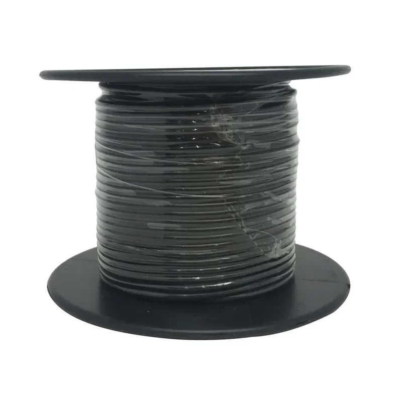 HOOK UP WIRE 25M ROLL - BLACK