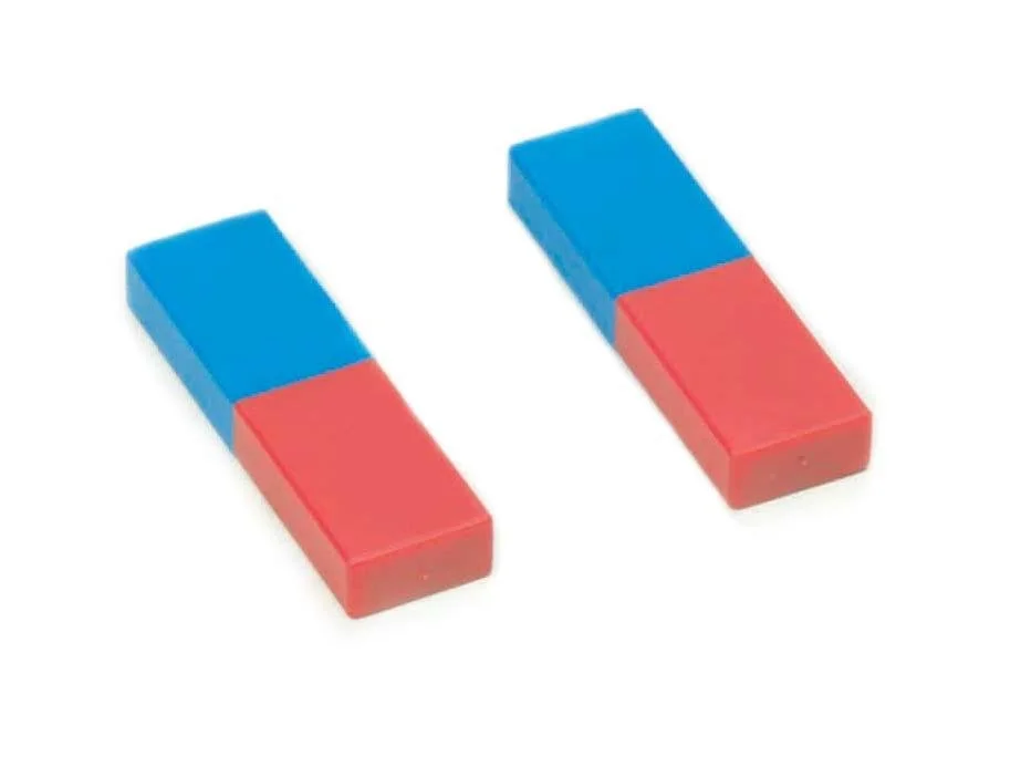 PLASTIC CASED BAR MAGNET - CLASS SET OF 25 PAIRS
