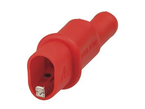 BANANA SOCKET TO ALLIGATOR CLIP – RED