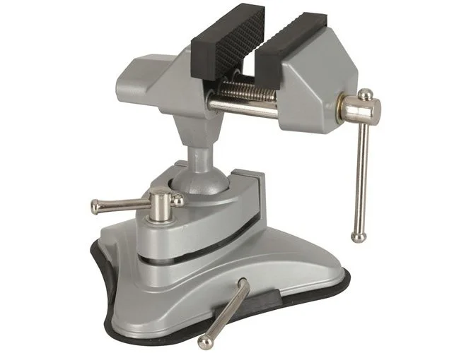 VACUUM BENCH VICE WITH 75MM JAW