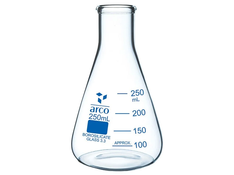 ERLENMEYER (CONICAL) FLASK – NARROW NECK - 250ML