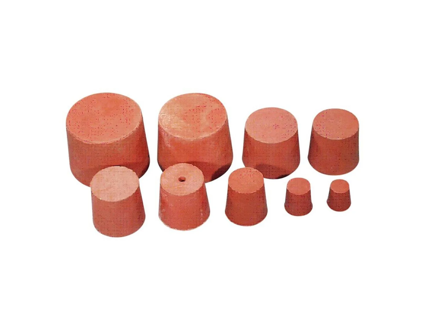 RUBBER STOPPER - BOTTOM DIA. 50MM / TOP DIA. 59MM - SOLID #20