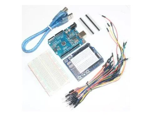 UNO R3 DEVELOPMENT BOARD & PROTOTYPE SHIELD SET