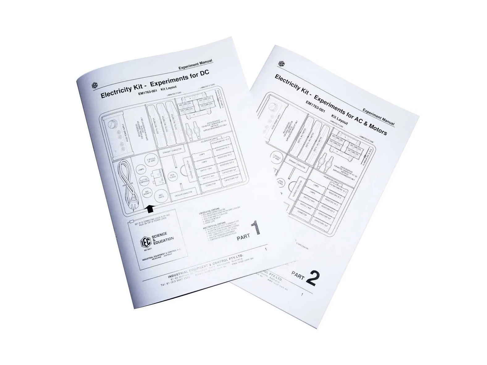 ELECTRICITY KIT EXPERIMENT MANUAL
