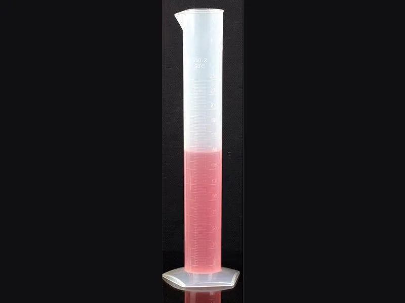 MEASURING CYLINDER - GRADUATED - POLYPROPYLENE - 250ML