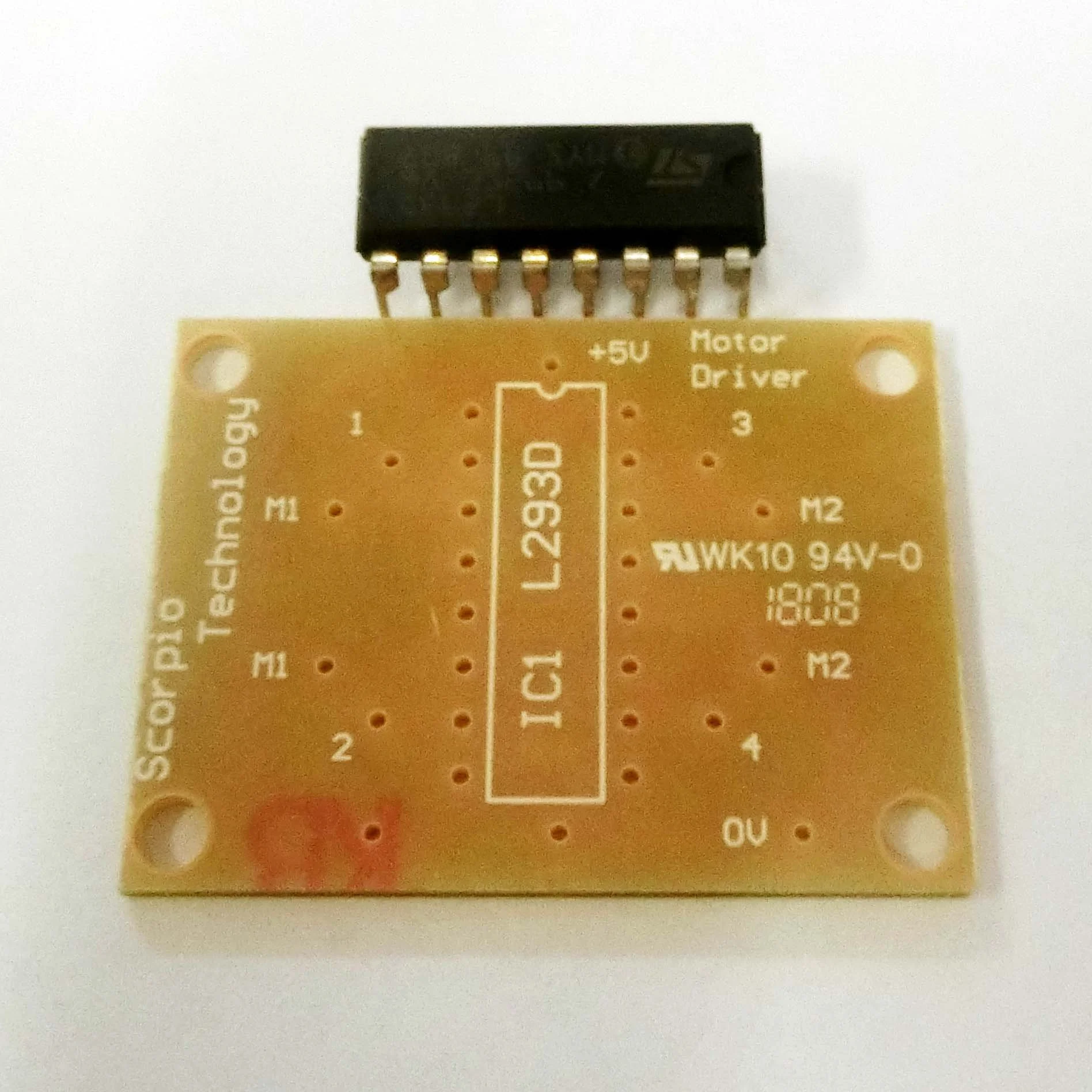 PCB-REVERSE AND IC L293MC SET