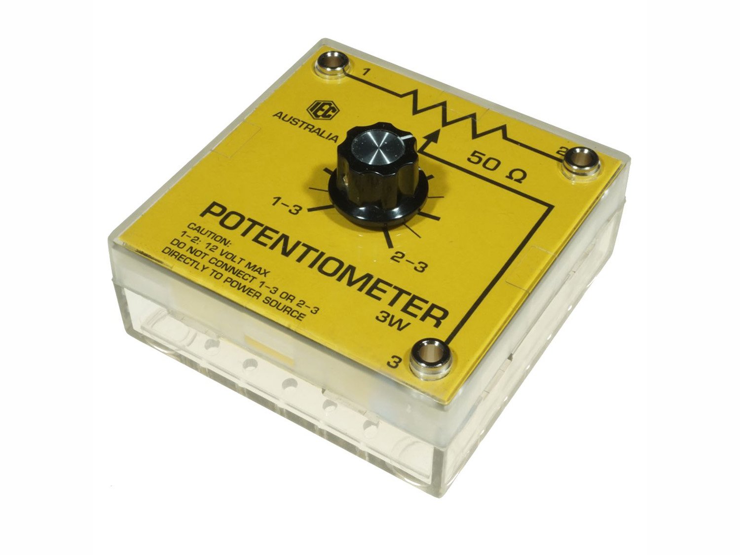ELECTRICITY KIT -POTENTIOMETER - W/W -50 OHMS