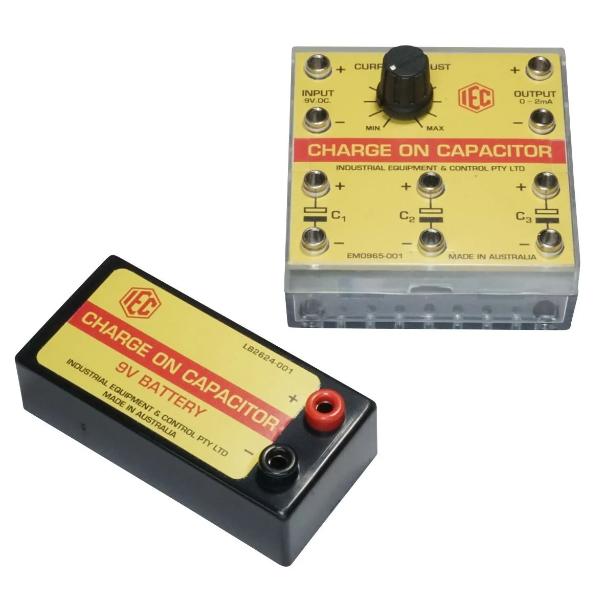 CHARGE ON CAPACITOR – CONSTANT CURRENT – WITH BATTERY SOURCE