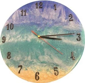 RESIN ART CLOCK PROJECT - 20 STUDENTS