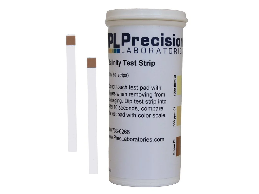 TEST STRIPS - SALINITY (50 STRIPS)